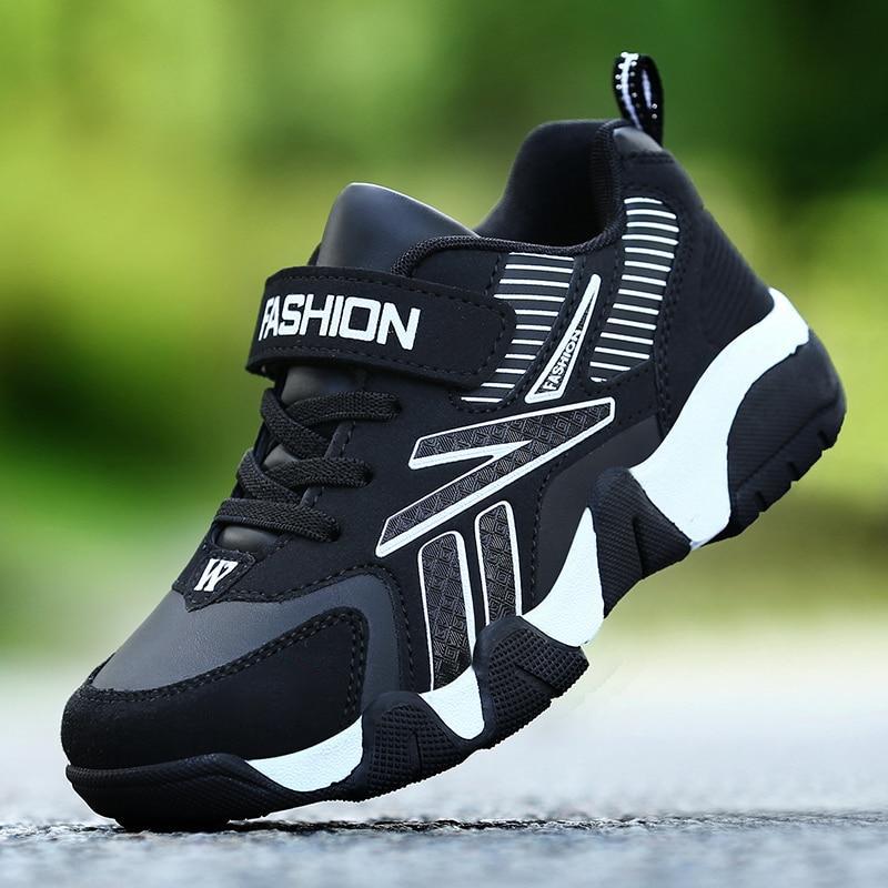 Sport Kids Sneakers Boys Casual Shoes for Children Sneakers Girls Shoes Leather Anti-slippery Fashion Tenis Infantil Menino Mesh