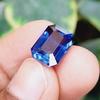 Beautiful Ceylon Blue Sapphire Natural Emerald Cut 9.15 Ct Certified Gemstone