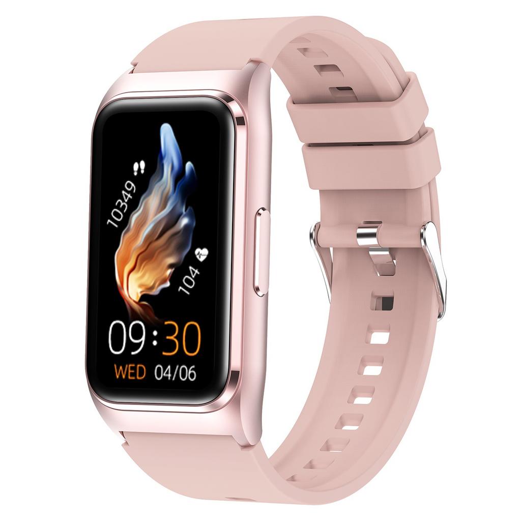 TK75 1,47-дюймовый умный браслет, монитор сердечного ритма, кислорода в крови, температуры тела, фитнес-трекер