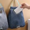 Wall-mounted Garbage Bag Storage Bag Breathable Grocery Bags Holder Garbage Bag Organizer  Bathroom