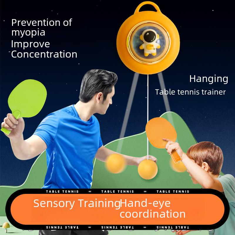 Круглый теннисный тренажер для занятий в помещении «Astronaut Donut»