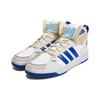adidas Neo 100 дБ Модные спортивные амортизирующие Нескользящие Износостойкие Полувысокие Повседневные Кроссовки Унисекс Повседневная Обувь Молочно-белый Синий GZ2583