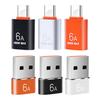 6A USB на Type C OTG Адаптер USB-C Папа на Type-c Мама Конвертер Зарядного Устройства Для Samsung S24 Xiaomi MacBook Адаптер Передачи Данных