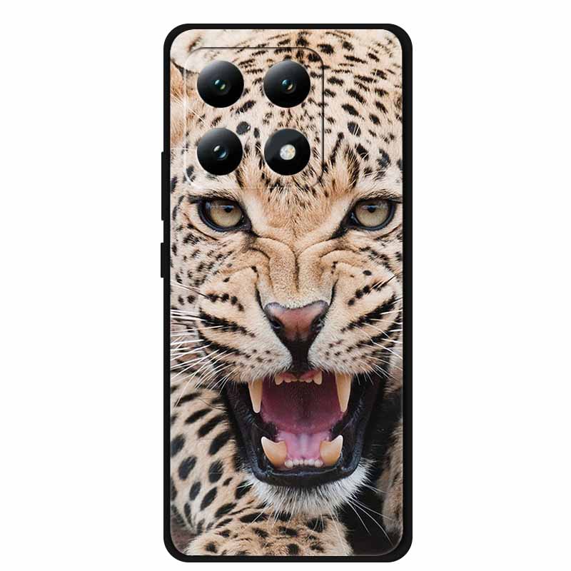 Чехол для Xiaomi 15T 5G Крутые животные Мягкий силиконовый чехол для телефона для Xiaomi 15T Pro 5G Чехол Ультратонкий Пылезащитный Защитный Funda
