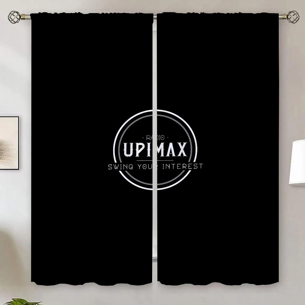Wu T-tang Clan Elegant Room Curtains for Living Room Modern Home Decoration Blind Blackout Curtain Tiebacks Black Out Curtains
