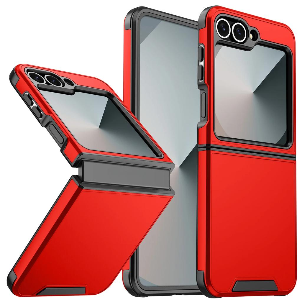 Luxury Original Official Slim Matte Protection Phone Case Samsung Galaxy Z Flip 7 6 5 4 For Wireless Charging Shockproof Cover
