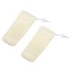 Exfoliating Nylon Mesh Soap Pouch Bubble Foam Net Soap Bag for Shower Soap Sack Holder Pocket Body Facial Cleaning Tool