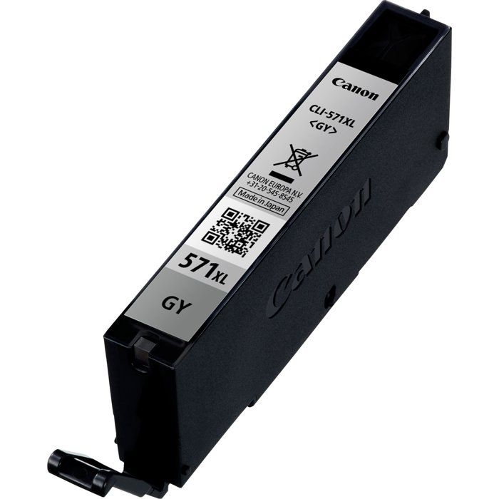 CANON Cartouche d'encre CLI-571GY XL grande capacité Gris (CLI571XL)