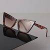 Vintage Sunglasses Women Men Brand Mirror Female Male Cool Candy Colors Cat Eye Sun Glasses Designer