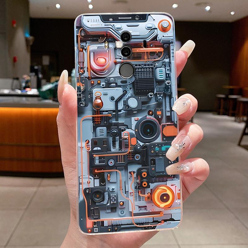 Роскошный Милый Крутой Чехол Для Huawei Mate 10 Pro 10Pro Задняя Крышка Прозрачный Силиконовый TPU Чехол Для Телефона Для Huawei Mate 9 Mate9 Корпус