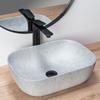 Umywalka livia grey matt - nablatowa sku rea-u3801