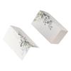 50pcs Printing Seating Place Cards Blank Tented Name Card Gift Cards Bridal Shower