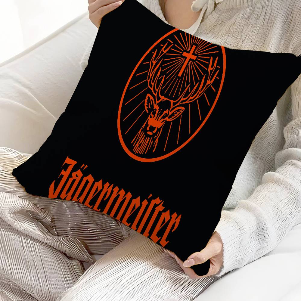 Наволочки J-Jagermeisters Мультяшные Декоративные для Дивана Домашние Двусторонние Короткий Плюш Милая Наволочка