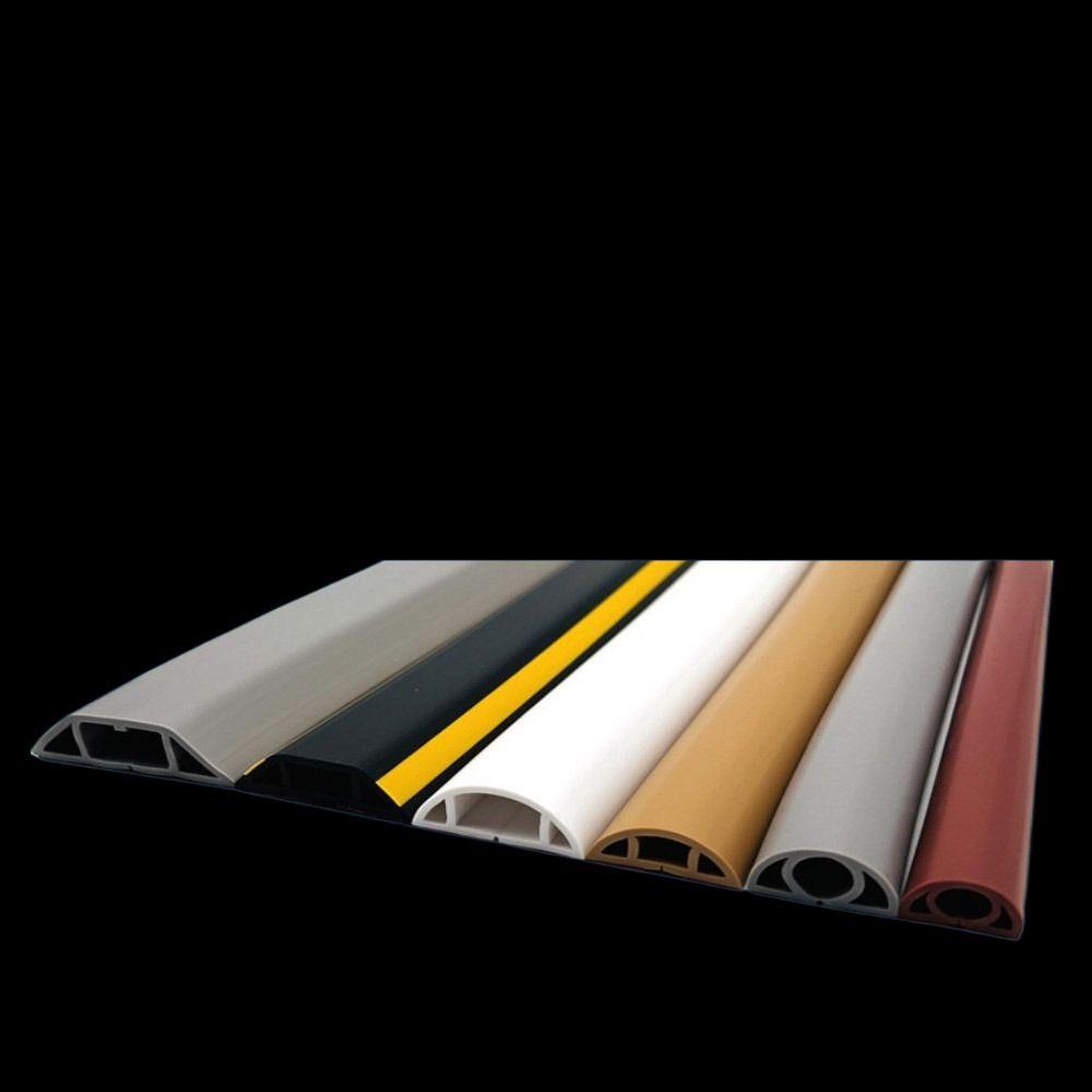 Кабельный канал напольный, крышка для кабеля, удлинитель, защитный короб для электропроводки, защита кабеля, защита силового кабеля