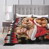 Mariah Carey Christmas  Warm Blanket  Travel Office Plush Bedding Throws Fashion Bedroom Flannel Bedspread Sofa Bed Cover