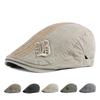Hat for Men Cotton Breathable Beret Gatsby Painters Hats Sunscreen Hats Flat Caps Driver Hat