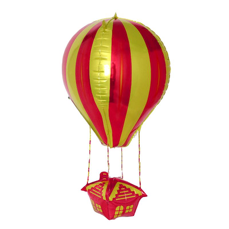 New 70cm Aluminum Film Balloon 4D Helium Balloons Valentine's Day Wedding Proposal Birthday Party Decoration Hot Air Balloon
