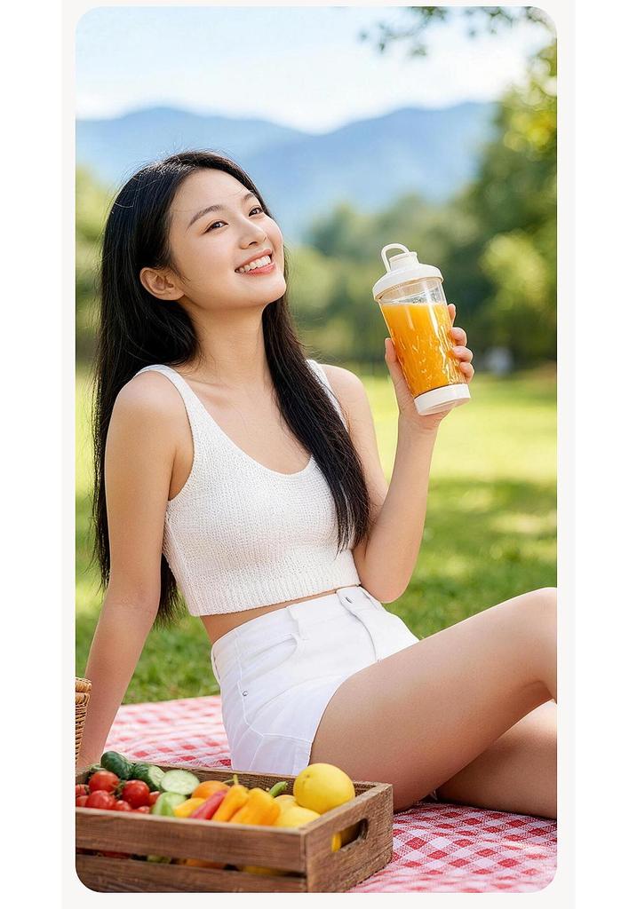 Portable Multifunctional Wireless Mini Juicer Cup