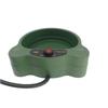 Electric Dog Water Bowl Green Heated Dog Bowl for Pet Dog