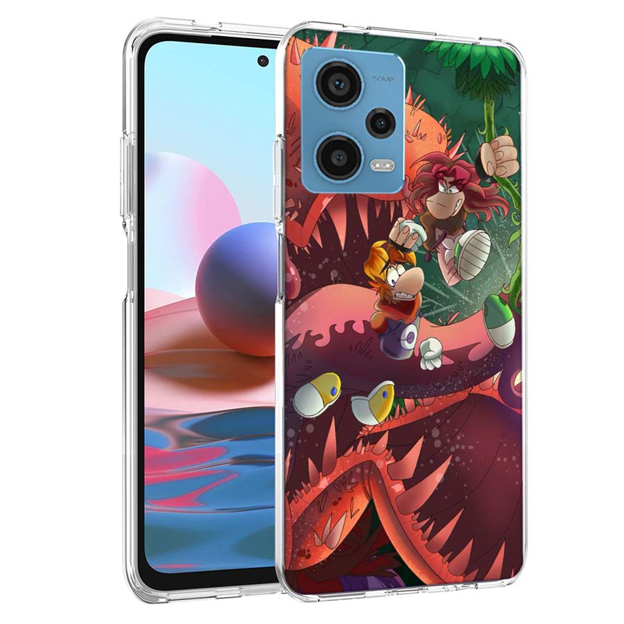 Чехол для телефона Rayman Legends Для Redmi Note 13 12 14 15 Pro Plus 13R 11 11T 11E 11S 10 Pro 10S 9 9S Чехол Cell Прозрачный ТПУ Capa