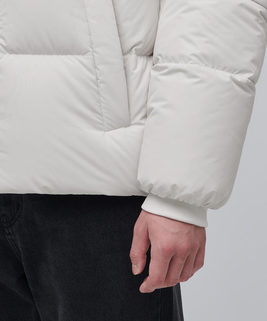Musinsa Standard Goose Down Puffer Short Padded Jacket [Dusty Cream]