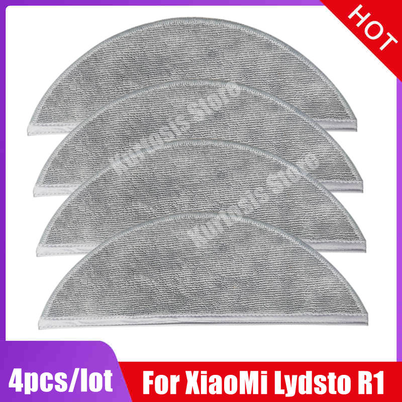 Mop Cloth HEPA Filter Side Brush For Xiaomi Lydsto R1 R1A Accessories Spare Parts Robot Vacuum Cleaner Replacement Mop Rags
