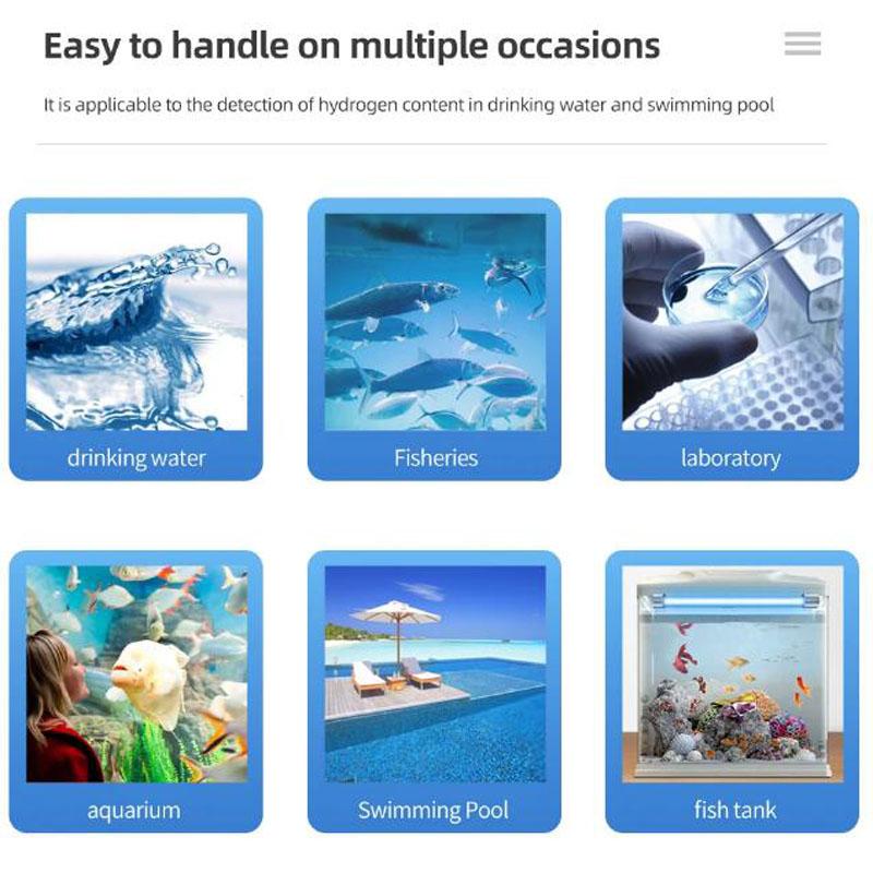 4 в 1 ОВП H2 Температура PH Измеритель Водородный Тест-Ручка Качество Чистоты Воды Детектор Анализатор для Аквариума Бассейна Гидропоника