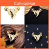 Adorable Enamel Flower And Deer Series Brooch Creative Animal Design Metal Pin Accessories