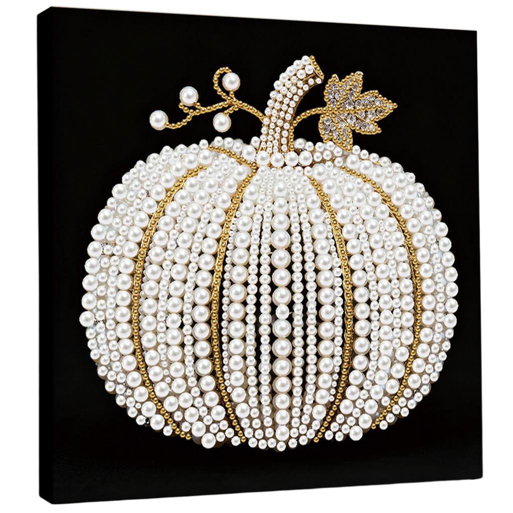 DIY Pearl Diamond Painting Gem Art for Home Wall Decor Diamond Dots Paintings Picture Arts Craft 25x25cm With Frame