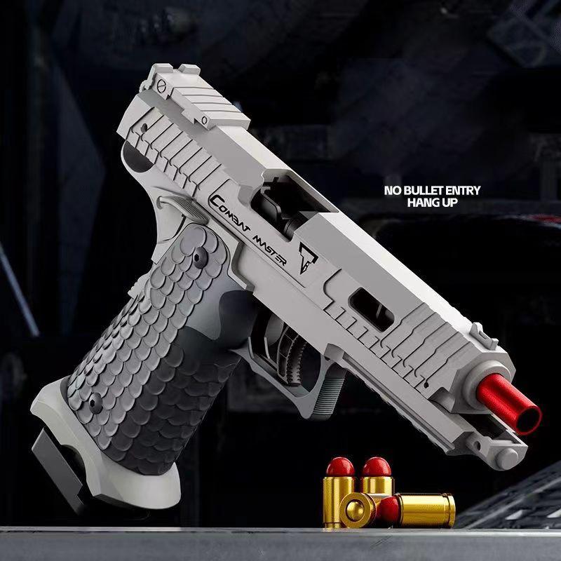 Автоматический пистолет Desert Eagle TTI2011 USP с функцией непрерывной стрельбы и выбросом гильз, игрушечный револьвер для стрельбы на открытом воздухе
