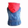 Denim Dog Clothes Cowboy Pet Dog Coat Puppy Clothing For Small Dogs Jeans Jacket Dog Cat Vest Coat