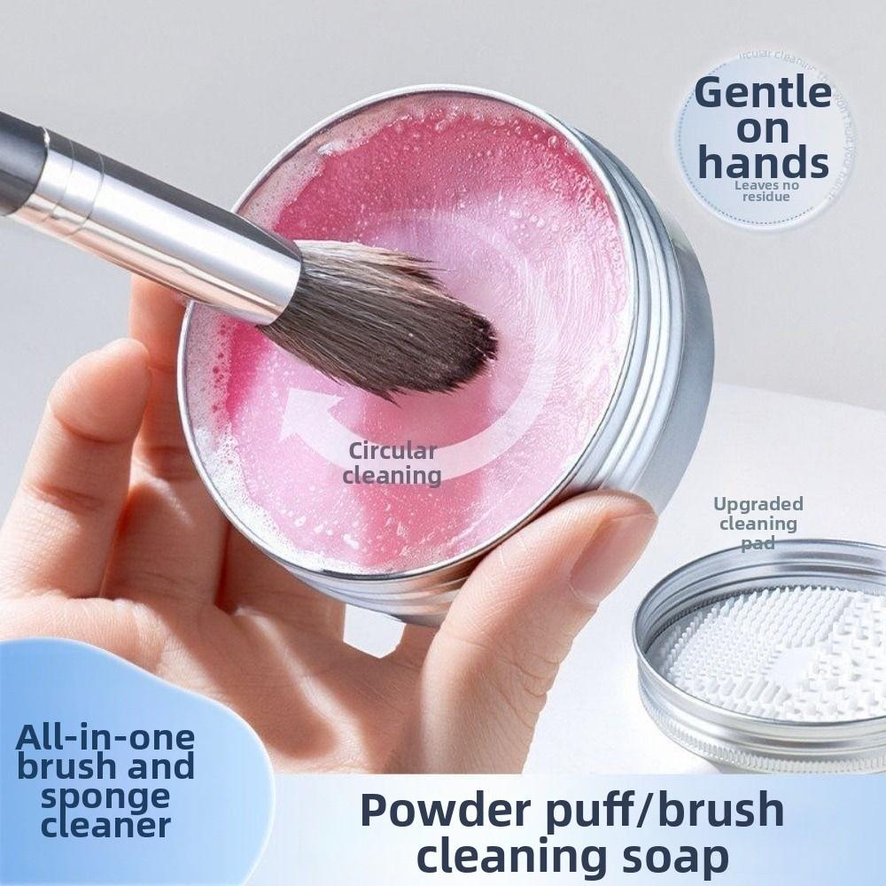 Waterproof Makeup Brush Cleaner Soap Deeply Cleans Washing Soap for Makeup Brushes & Sponges