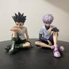11см HUNTER×HUNTER Киллуа Золдик ГОН ФРИСС ПВХ Фигурка Аниме Фигурка Модель Игрушки Коллекция Кукла Подарок на День Рождения