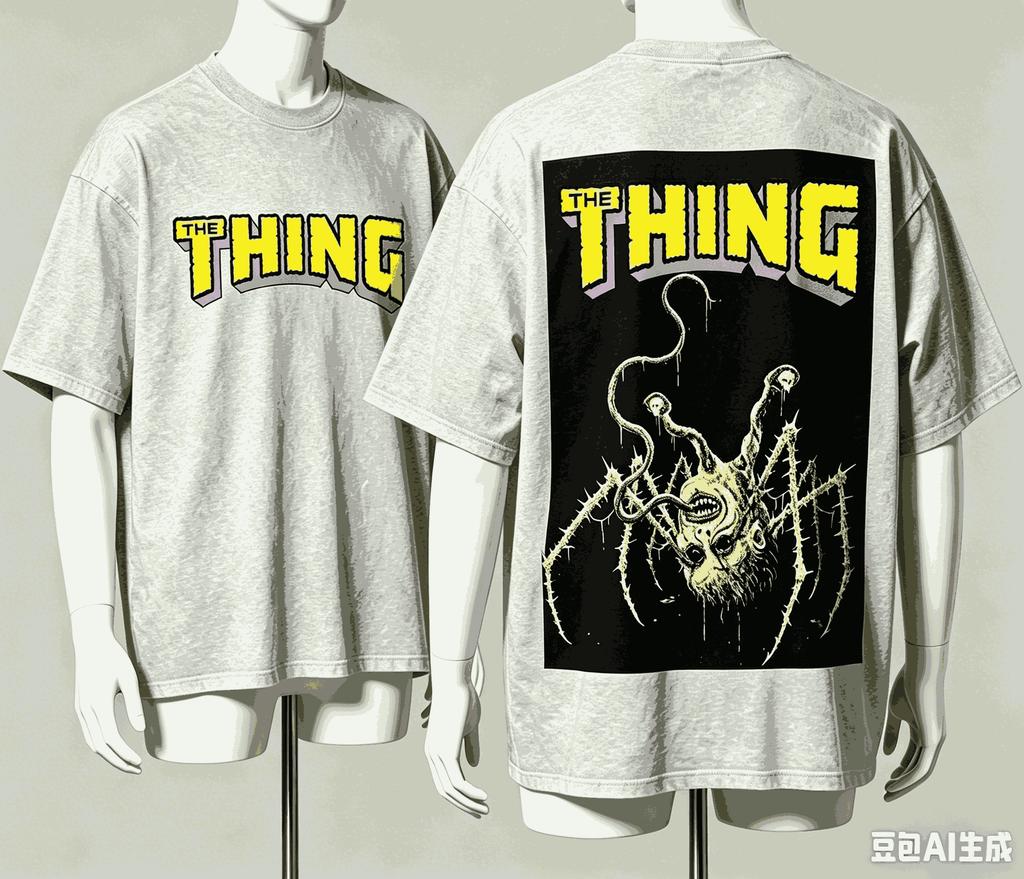 The Thing For Fan Gift Tshirt Unisex Unisex Harajuku Oversized Unisex Short Sleeve Streetwear High Quality Couples Soft Comfortable