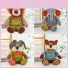 Lion Cute Cartoon Elephant Rabbit Fox Plush Toy Dolls Children Gifts Birthday
