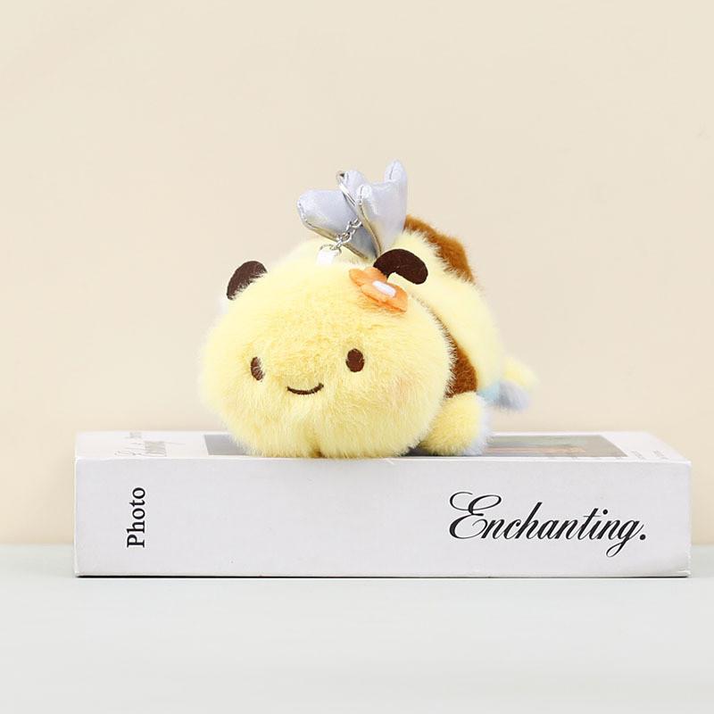 Pendant Plush Capybara Pp Cotton Filling For Two Sided Animal Decoration Series
