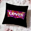 Luxury L-LevisS Cushion Cover Premium Comfort Reversible Pillow Cove -Two in One Design for Any Room & Car Interior