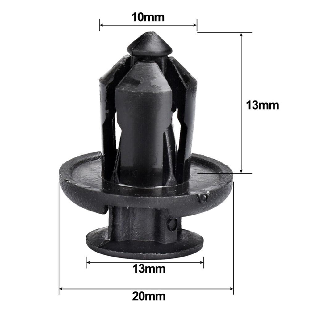 Для Honda Автомобильные Клипсы Аксессуары Задняя Заклепка Крепеж Фиксатор Бампера Подкрылок