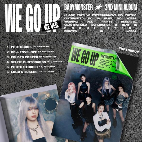 BABYMONSTER 2-й МИНИ-АЛЬБОМ [WE GO UP] WE Версия