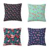 Tropical Bird Pillowcase Flamingo Bed  Zipper Summer Kawaii Cover