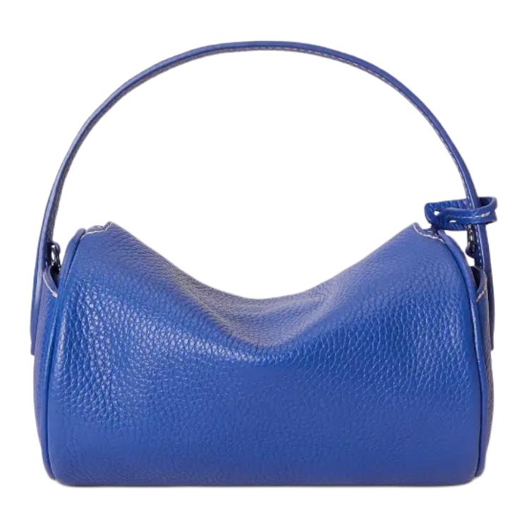 Polo Ralph Lauren Polo Play Brand Logo Leather Tote Bag Small Women handbags Blue WAPOBAG03920010