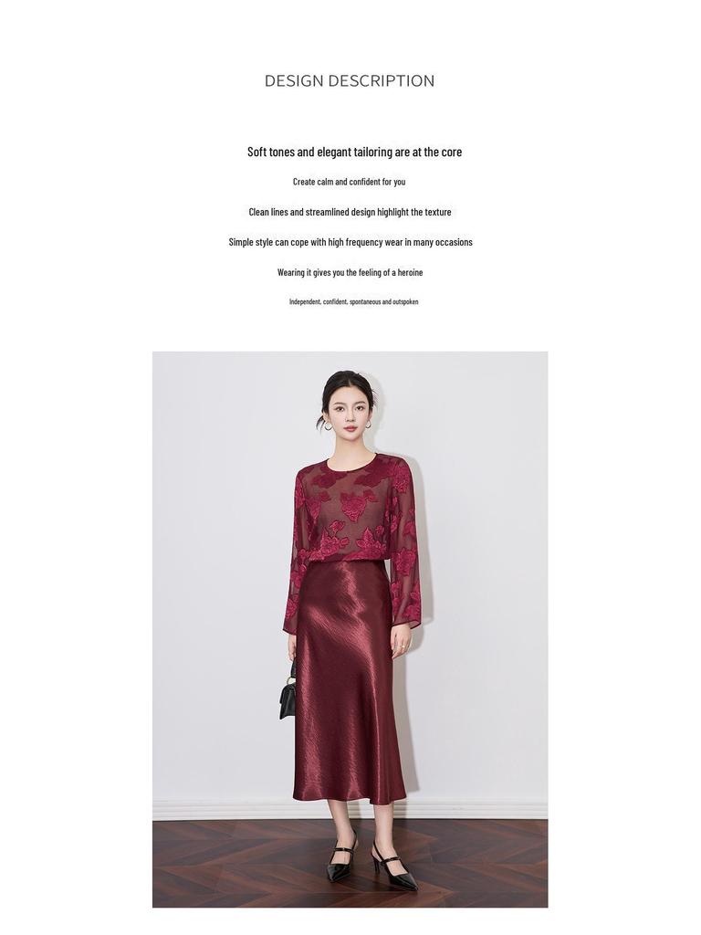 Юбка из высококачественного позолоченного атласа с драпировкой — роскошный стиль знаменитостей для женщин, весенняя коллекция