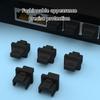 10 шт. Защитные заглушки для портов RJ45, защита от пыли и грязи, заглушки для патч-панелей, роутеров, сетевые протекторы, крышки для Ethernet-роутеров