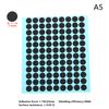 Diameter 1.5/2/3.5/7/8/9MM Black Conductive Rubber Pads Keypad Repair Kit For IR Remote Control Conductive Rubber Buttons'