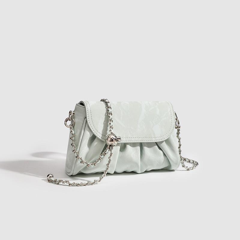 Preppy Pleated Cloud Bag Niche Design Handbag Women's Shoulder Underarm Bag Crossbody Bag