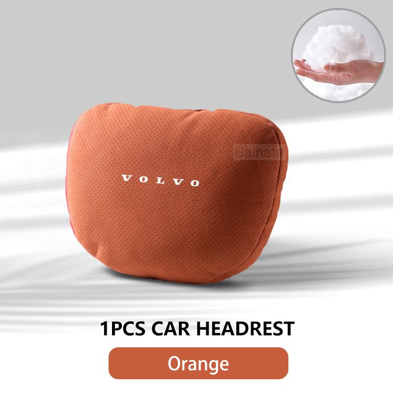 Для Volvo XC60 V90 V60 V40 XC90 S90 S60 C30 V70 XC40 Автомобильный подголовник Поддержка шеи Сиденье Поясничная подушка Мягкая подушка для шеи Аксессуары