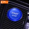 Автомобильные наклейки для Peugeot 5008 3008 408 508 2008 308 4008, кнопка запуска и остановки двигателя, кольцевая крышка, наклейка для стайлинга автомобиля