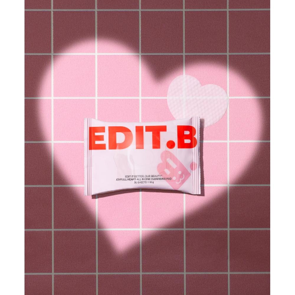 Editb Радостное Сердце Очищающие Подушечки 30 Листов