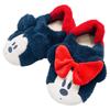 MORIPiLO Morishita Slippers Indoor Shoes Kids Women Mickey Minnie Black Room Shoes Fluffy Material Character Goods Disney 4620791 23-25cm