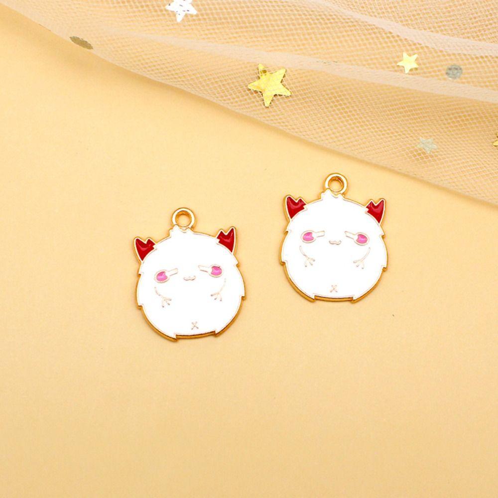 24PCS Alloy Halloween Pendants Mix Pattern Cartoon Widget Halloween Enamel Charms Festival Supplies